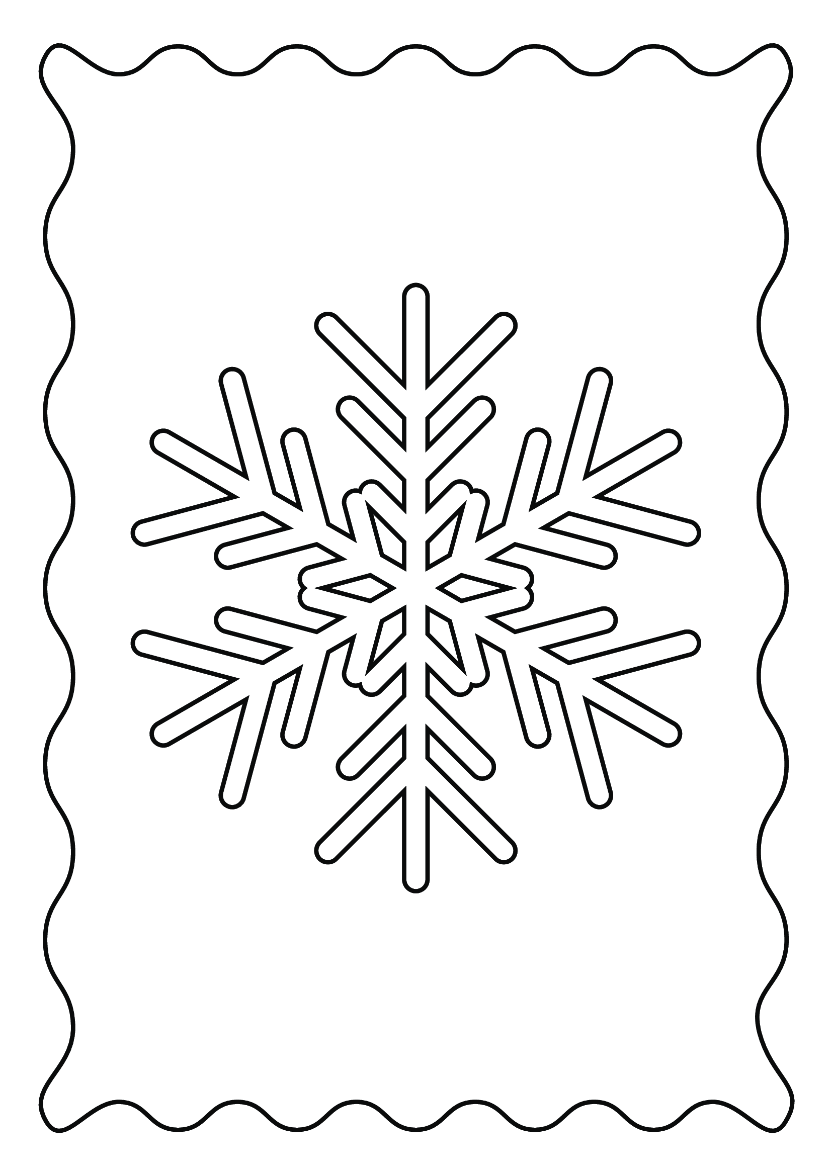 chritsmas snowflake page v1
